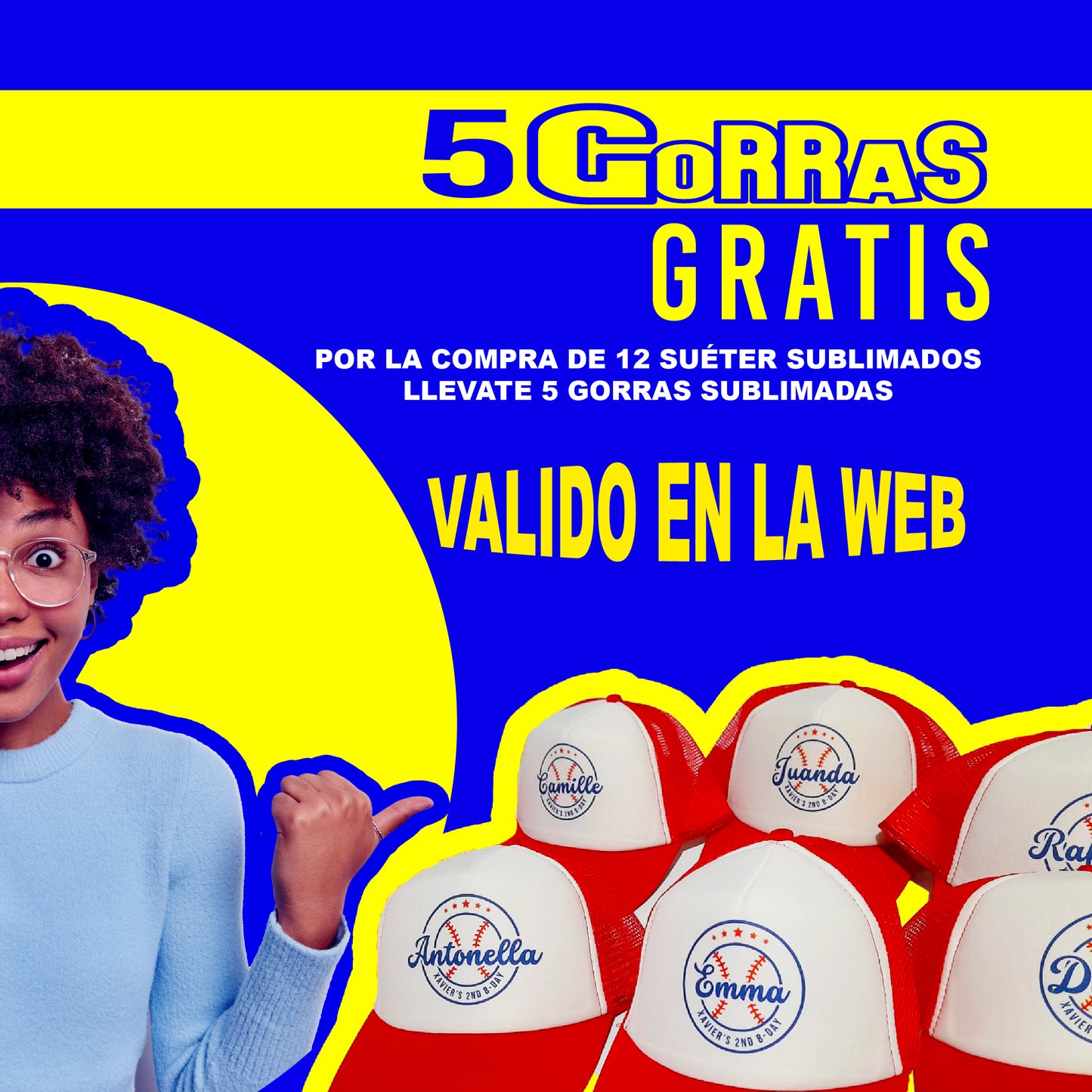 Suéter Sublimados