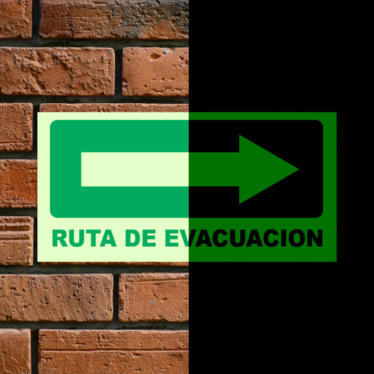 señal fotoluminiscente Panamá