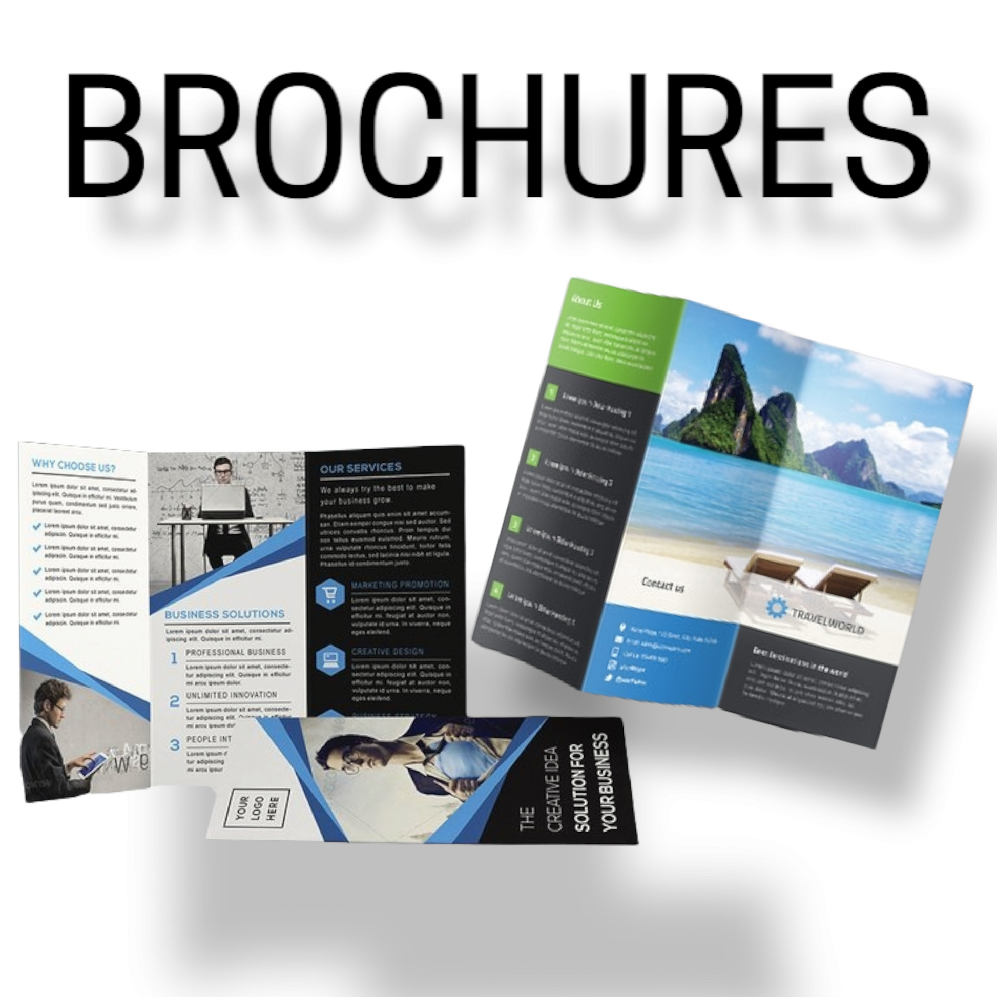 Impresión de Brochures, Impresión Digital, Impresión Offset