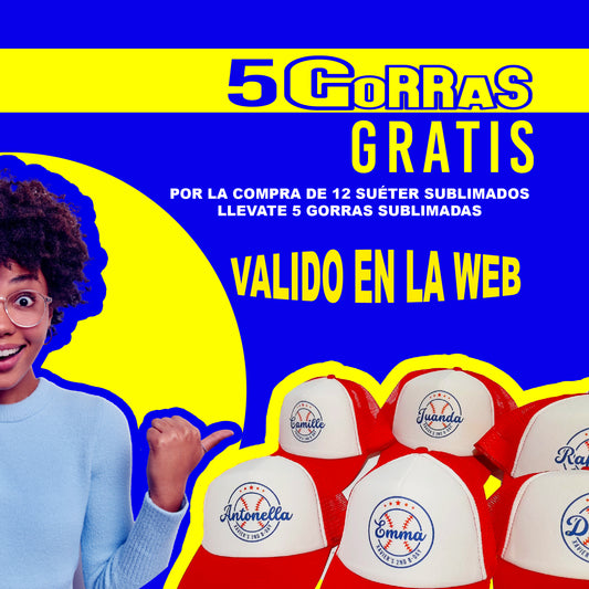 Suéter Sublimados
