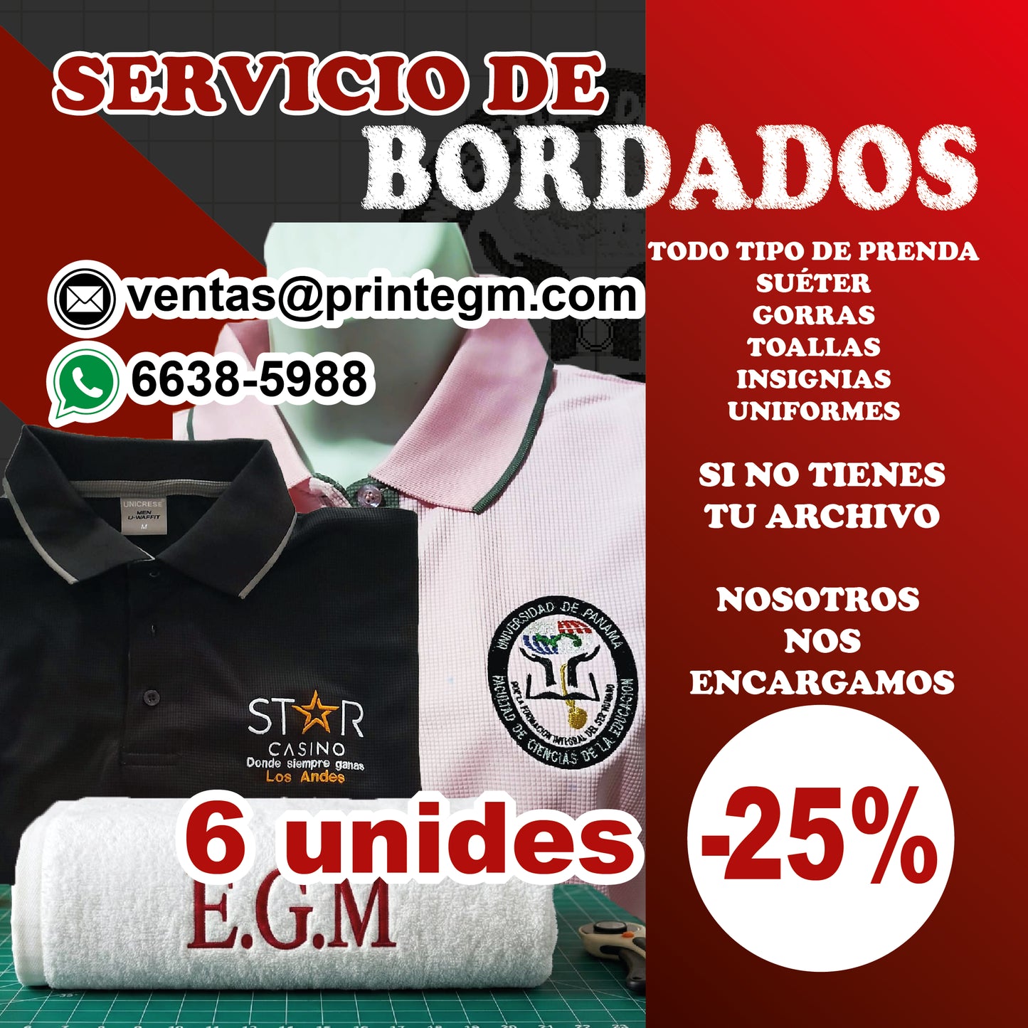 Suéter Polo con Logo Bordado para Uniformes Empresariales en Panamá