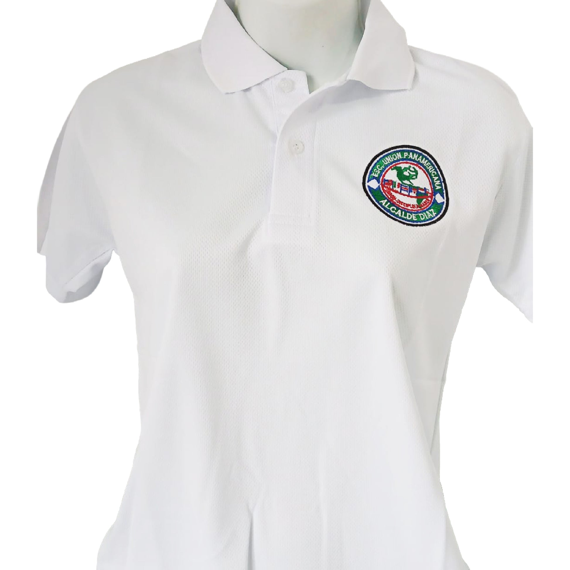 suéter estilo polo en tela dry fit ideal para bordar. somos distribuidor de bordados en Panamá